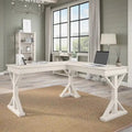 60W Farmhouse L Shaped Desk