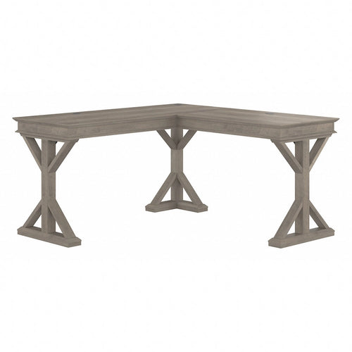 60W Farmhouse L Shaped Desk