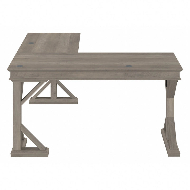 60W Farmhouse L Shaped Desk