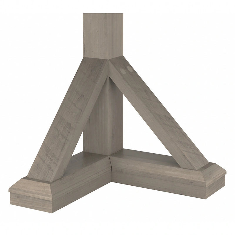 60W Farmhouse L Shaped Desk