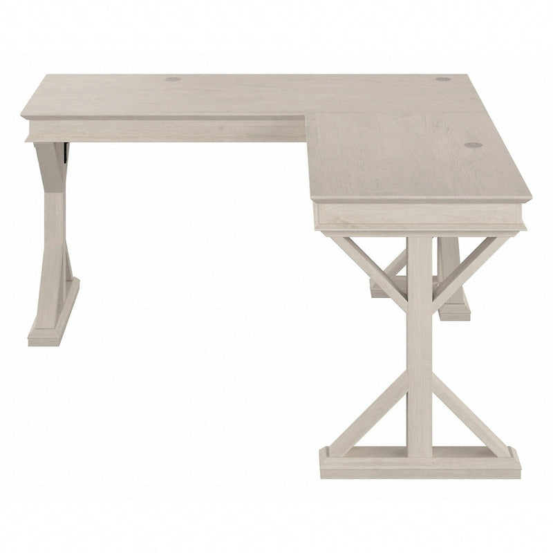 60W Farmhouse L Shaped Desk