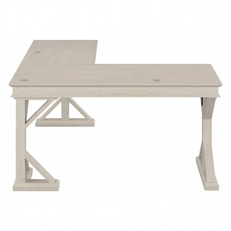 60W Farmhouse L Shaped Desk