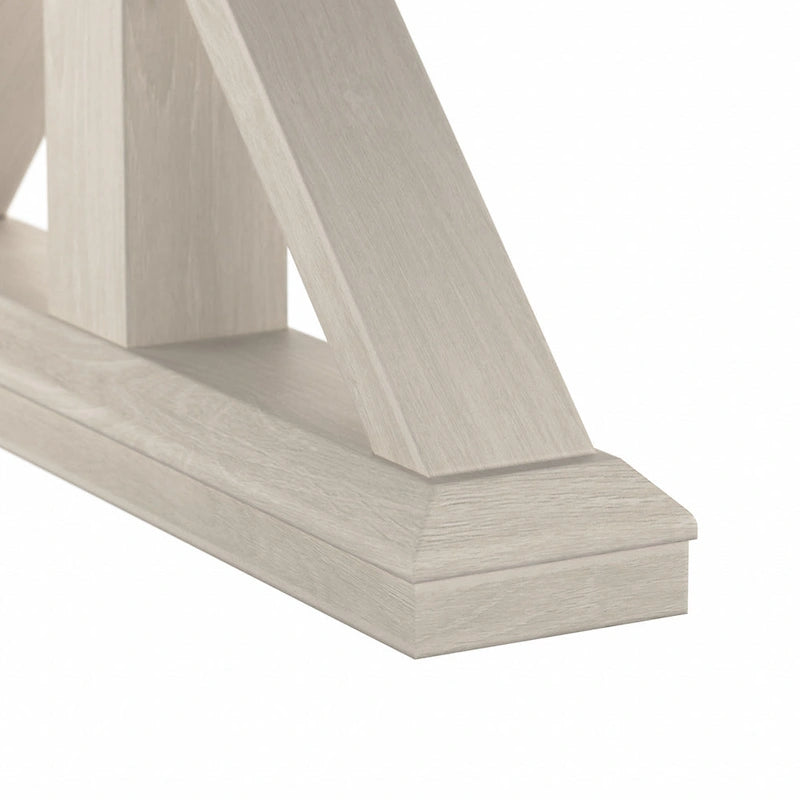 60W Farmhouse L Shaped Desk