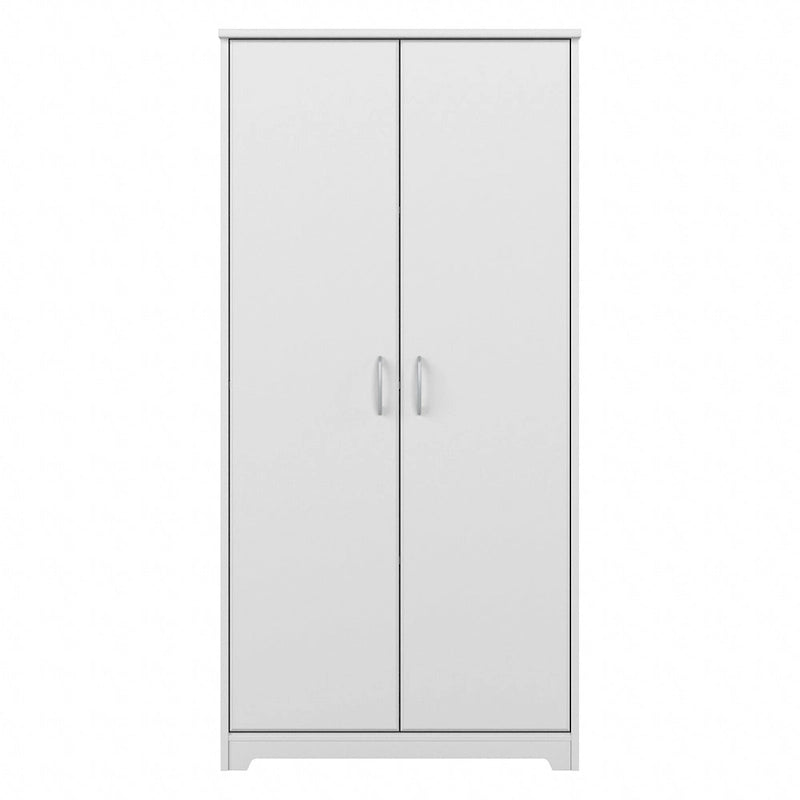 Tall Bathroom Storage Cabinet with Doors and Adjustable Shelves