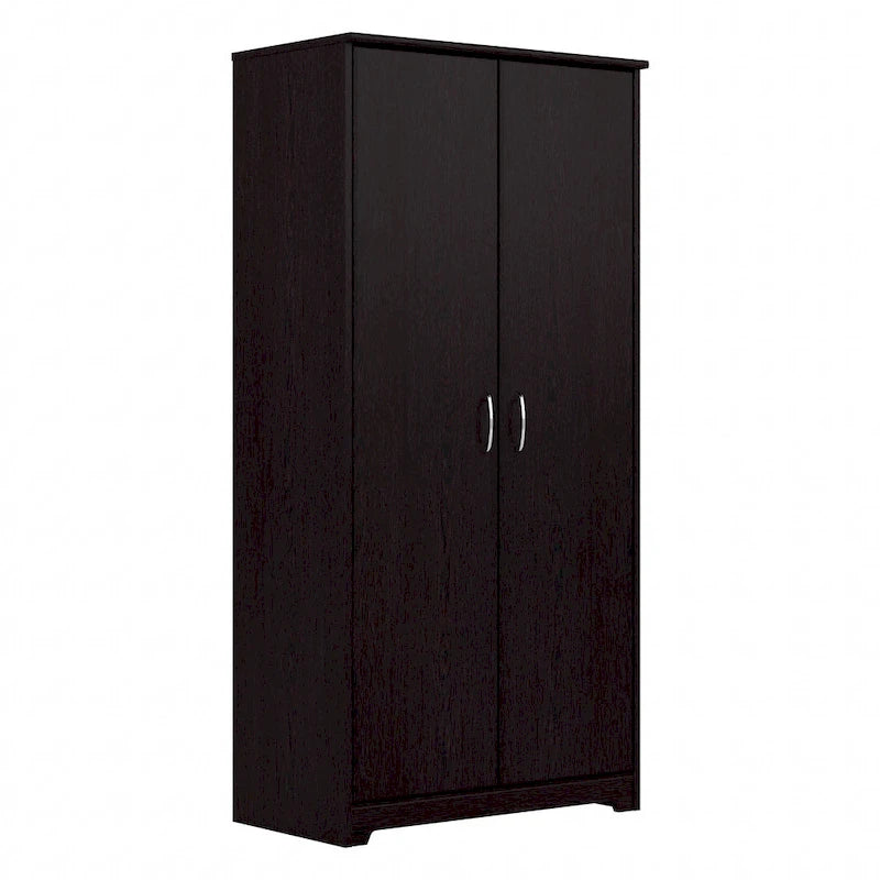 Tall Bathroom Storage Cabinet with Doors and Adjustable Shelves