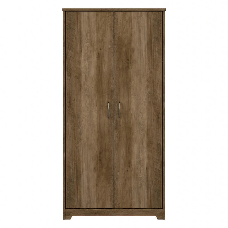 Tall Bathroom Storage Cabinet with Doors and Adjustable Shelves