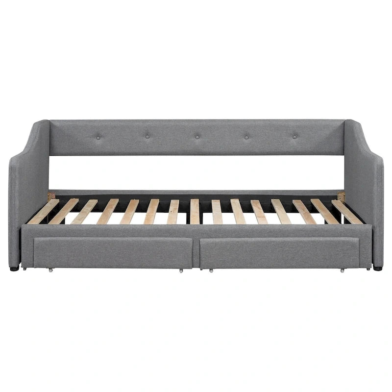 Twin XL to King Daybed with Drawers