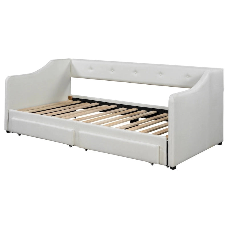Twin XL to King Daybed with Drawers
