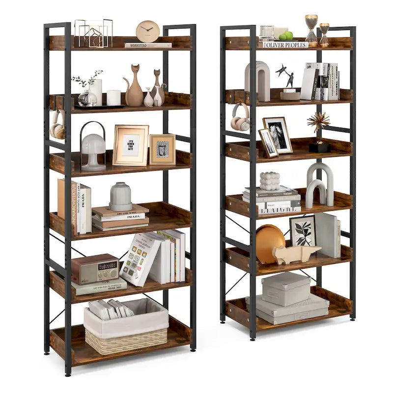 5-in-1 Entryway Hall Tree with Coat Rack and Shoe Bench