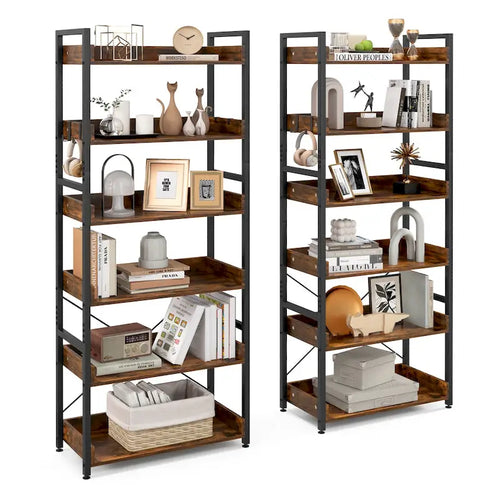 5-in-1 Entryway Hall Tree with Coat Rack and Shoe Bench
