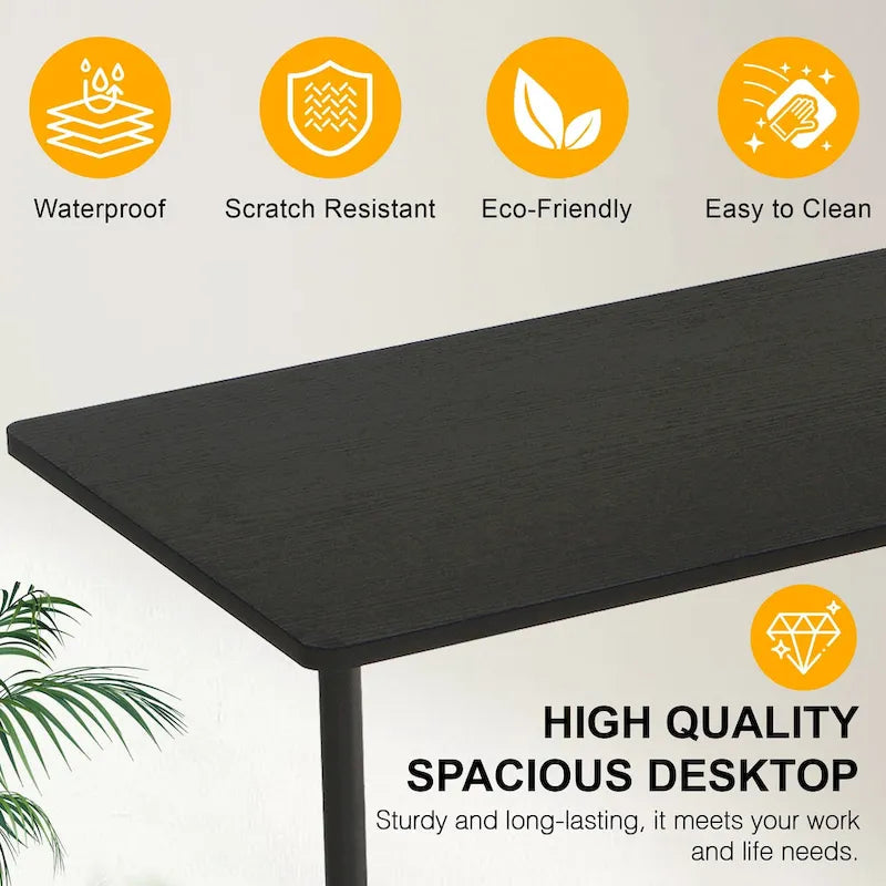 Adjustable Mobile Standing Desk with Wheels and Tilting Keyboard Tray