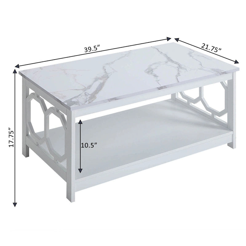 Coffee Table with Shelf