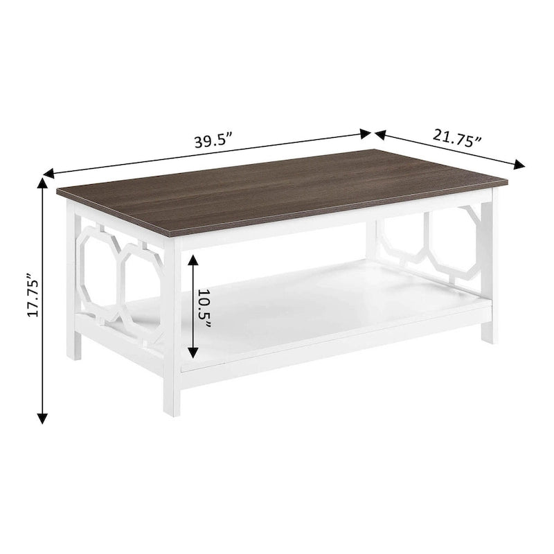 Coffee Table with Shelf