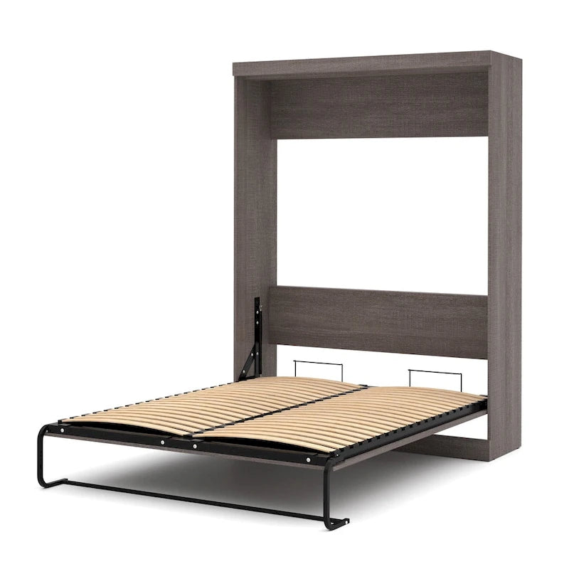 Queen Murphy Bed with Closet Organizer and Doors, 90-Inch Wide
