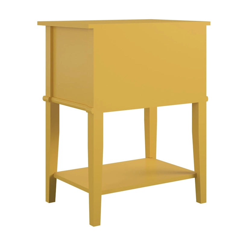 Accent Table with 2 Drawers