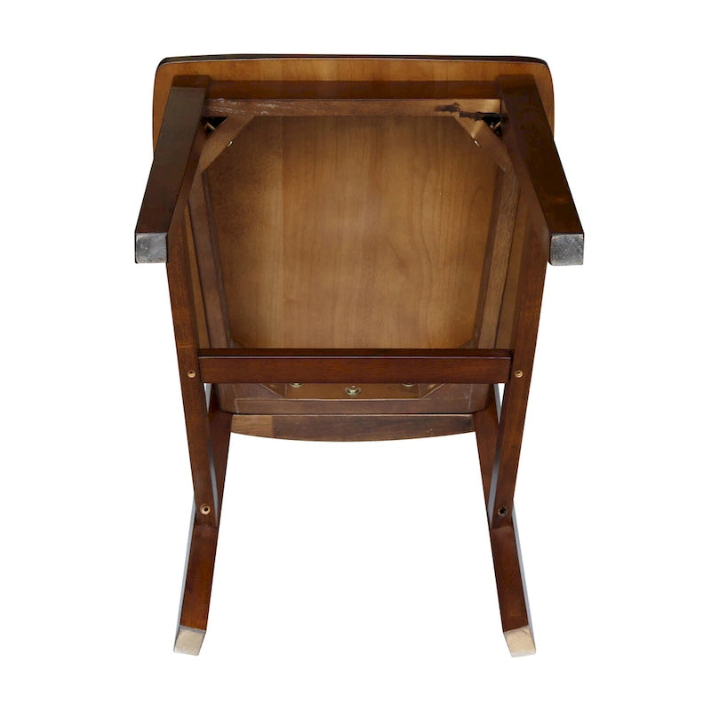 Espresso Parawood Home Office Chair