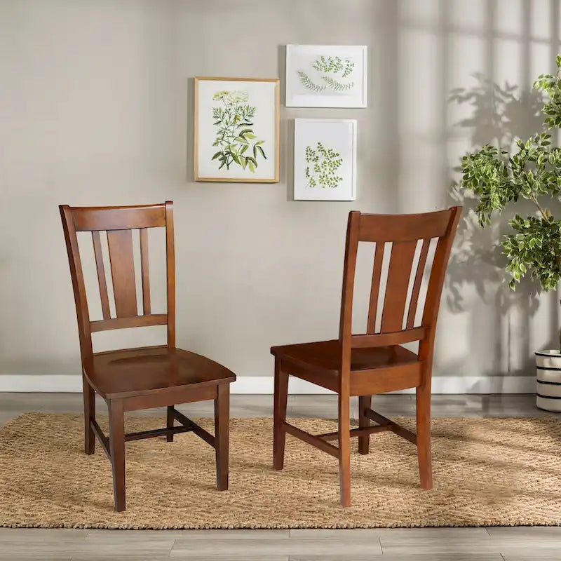 Espresso Parawood Home Office Chair