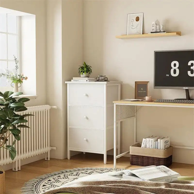 Nightstand with 3 Drawers