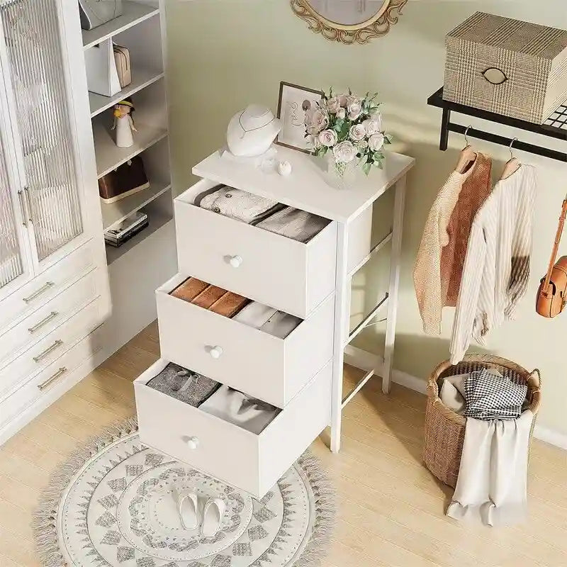 Nightstand with 3 Drawers