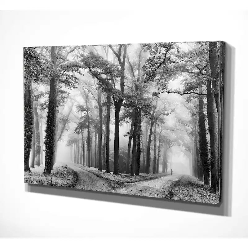 Impressionist Landscape Gallery Wrapped Canvas Wall Art
